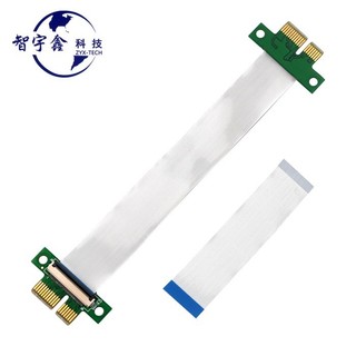 2021新款 PCI-E 1X 36P延長線 公對公介面 PCI-E 1X 公對公轉接卡