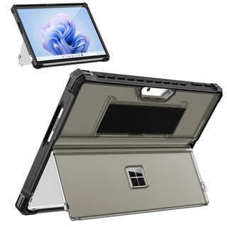 ♞Microsoft Surface Pro 9 5G 13 英寸 2022 多合一保護性堅固保護套帶支架 Funda