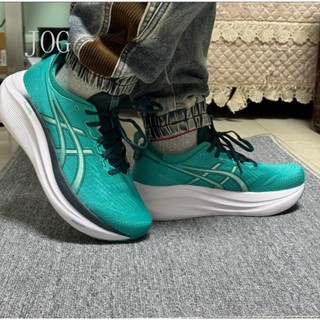 日本代購正版 亞瑟士 Asics GEL-NIMBUS 27跑鞋馬拉松跑鞋運動鞋慢跑鞋格子透氣減震緩震
