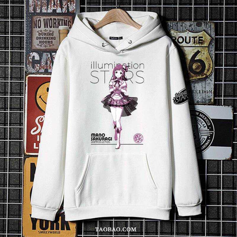 ✨cos服販賣機 偶像大師 閃耀色彩 櫻木真乃 風野燈織 八宮巡 外套衣服衛衣痛衣 2fbc