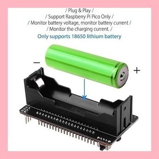 ♞,♘,♙ ,,52pi Raspberry Pi Pico / Pico W UPS 電源不間斷UPS HAT,支持