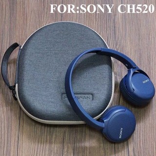 ♞,,硬殼耳機包適用 Sony CH520 CH510 CH500 XB700 XB650 XB550AP 耳機收納