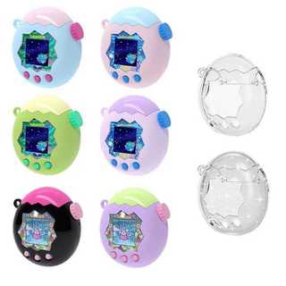 適用於 🎮拓麻歌子保護殼 於拓麻歌子歡樂園Tamagotchi ParadisePC閃粉透明保護硬殼 f7d