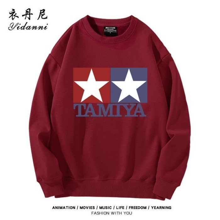 秋冬保暖 卡通動漫  摇曳露营土岐绫乃周边 男女同款套頭長袖圆领卫衣 寬鬆顯瘦 cos服长袖上衣 百搭休閒時尚外穿大尺碼