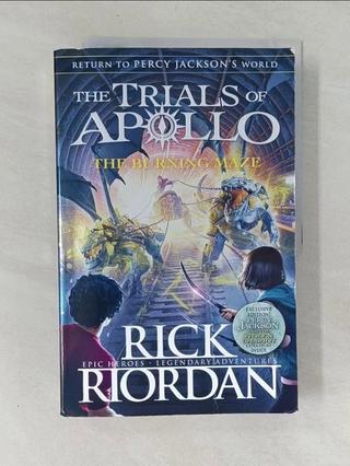 The Burning Maze_Rick Riordan【T3／一般小說_ZOT】書寶二手書