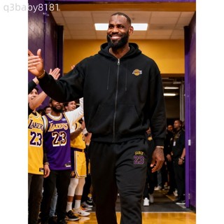 詹姆斯 LeBron James 美式復古 拉鏈外套 衛衣 潮流 ins風 oversize 刷毛 秋冬 連帽外套 寬鬆