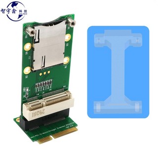 Mini PCI-E轉SIM立式轉接卡 3G/4G/LTE模組立式轉接卡