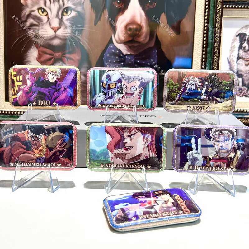 官谷 JOJO的奇妙冒險 星塵遠征軍 劇照方形徽章盲盒 JOJO的奇妙冒險 吧唧 周邊 70*43mm 動漫周邊 3ba