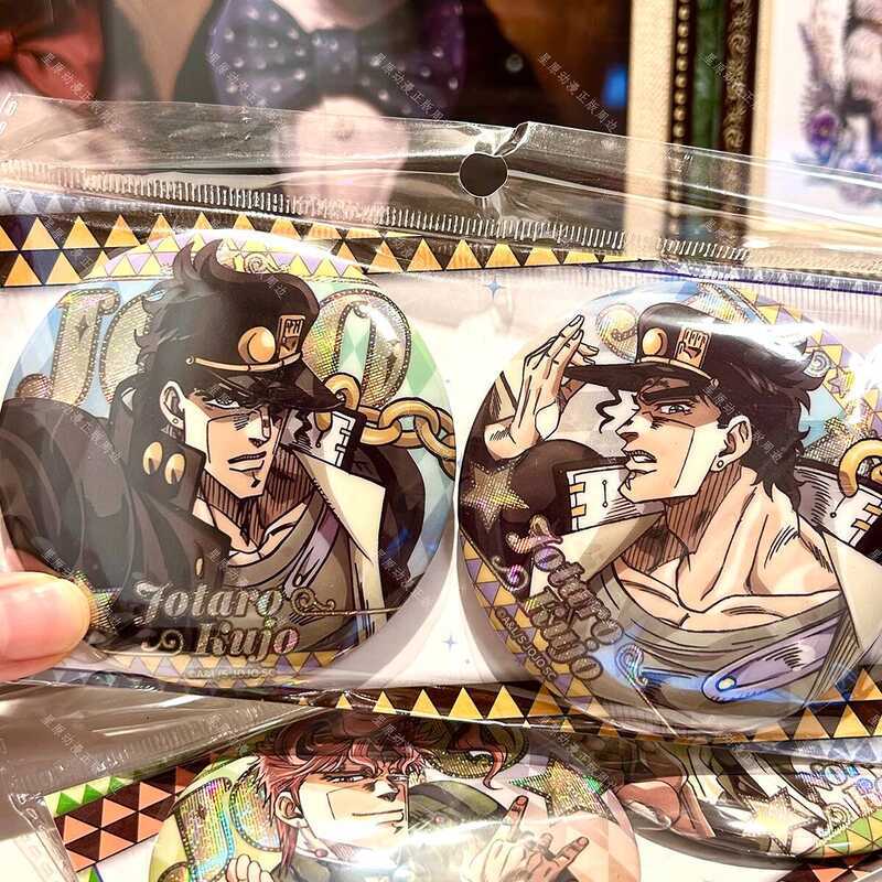 JOJO的奇妙冒險 吧唧 周邊 新款JOJO的奇妙冒險 星塵遠征軍 喬納森·喬斯達角色大徽章組 動漫周邊 徽章 09a