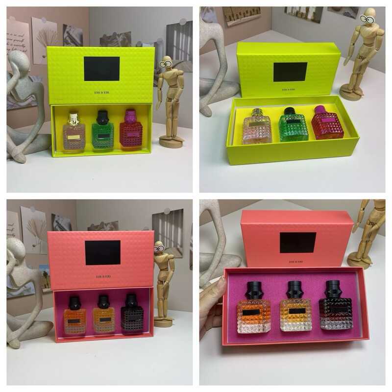 爆款華倫直播天奴香水禮盒套裝冒險唐娜隨性落日小姐暗夜先生30ml