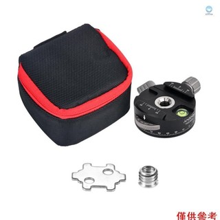 ♞,♘Andoer PAN-60H 全景球頭三腳架雲台帶分度旋轉器,AS 型夾