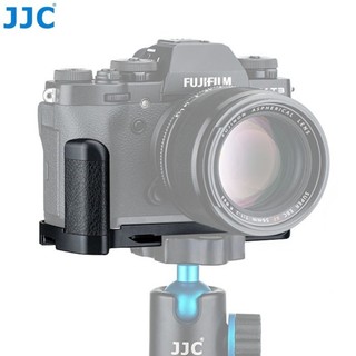 ♞,♘JJC 金屬製超輕L型防滑手柄 富士Fujifilm X-T3 X-T2 相機專用握把 阿卡式快裝板底座帶三腳架螺