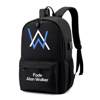 【開學禮】 Alan Walker艾倫沃克書包faded同款學生雙肩背包男週邊電腦包 國中書包 雙肩包