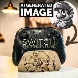 適用於🎮手把支架 手把架 手把底座 Switch手把底座支架克拉魯大陸馬裡奧風格switch手把 697