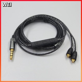 ♞,♘,♙【】舒爾MMCX SE215 SE535 SE846 UE900音量調節耳機線 耳機線 耳機升級線