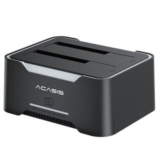 ♞,♘ACASIS 2.5/3.5 SATA硬碟克隆對拷複製硬碟盒USB3.0高速SSD/HDD離線克隆底座硬碟底座