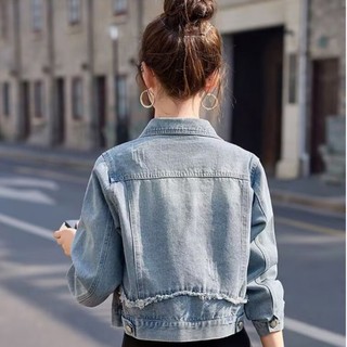 Short Denim Jacket For Women Spring And Autumn 2026 New Loos