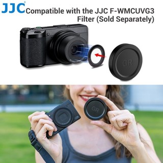 ♞,♘,,JJC 理光 GR4 鏡頭蓋 Ricoh GR IV GRIV GR4 相機鏡頭保護蓋 鋁合金防塵蓋 金屬製