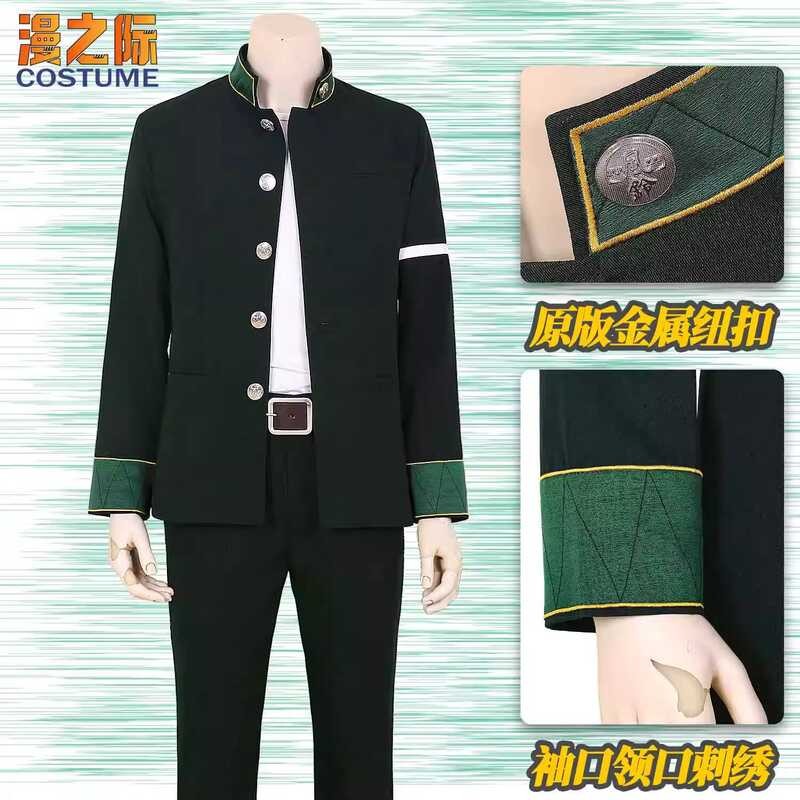 ✨熱銷新款 漫之際防風鈴防風少年cos服 櫻遙梅宮一蘇枋隼飛風鈴高中製服刺繡 c842