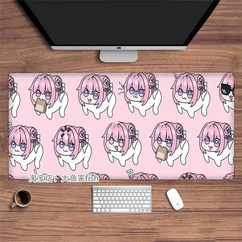 NIKKE 勝利女神滑鼠墊 標墊 大號辦公桌桌墊 鎖邊 防滑勝利女神周邊 勝利女神nikke桃樂絲doro鼠標墊 96b