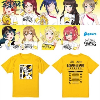 免運 痛衣 宅衣 宅t LoveLive Sunshine Aqours 棒球週邊T恤 動漫短袖同學 二次元T恤上衣