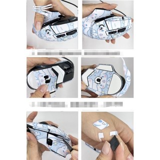 ♞,♘,♙熱賣 ,,適用於羅技G502X滑鼠專用貼紙G502 X LIGHTSPEED訂製高達動