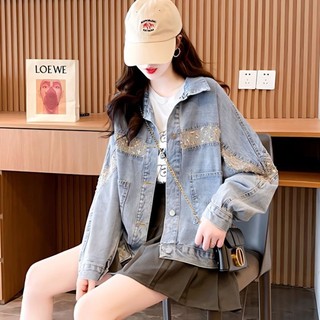 Blue Denim Jacket For Women Spring And Autumn 2026 New Versa