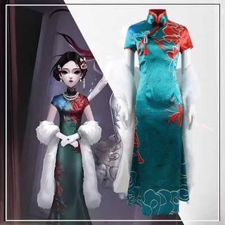 cos服販賣機 第五人格cos服紅蝶十三娘cosplay紅夫人cos服裝旗袍c服夏 ad20