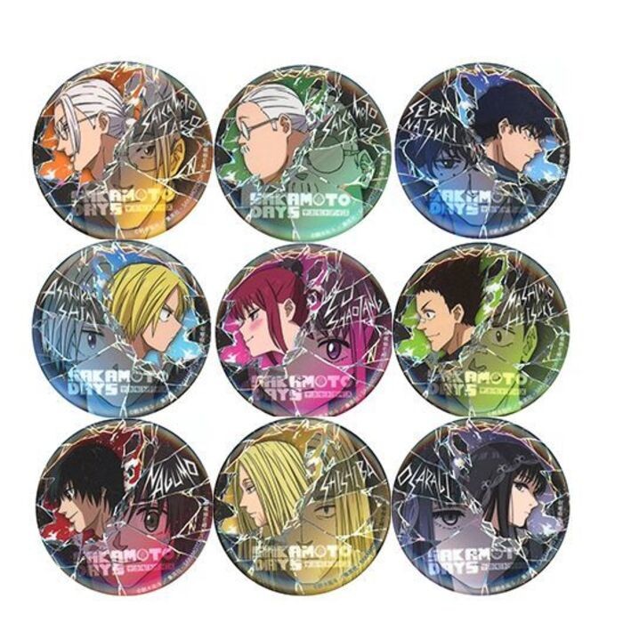 Trove 坂本日常 徽章吧唧 坂本太郎 大佛 坂本日常周邊 朝倉新 南雲 神神迴