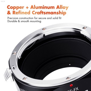♞,♘K&f CONCEPT EF-FX EOS EF 鏡頭轉 FX XF Fuji X 卡口相機轉接環,適用於佳能轉富