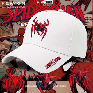 新人立減 蜘蛛人4嶄新日電影週邊Spider-Man棒球帽子男夏防曬遮陽鴨舌帽 蜘蛛人嶄新日週邊