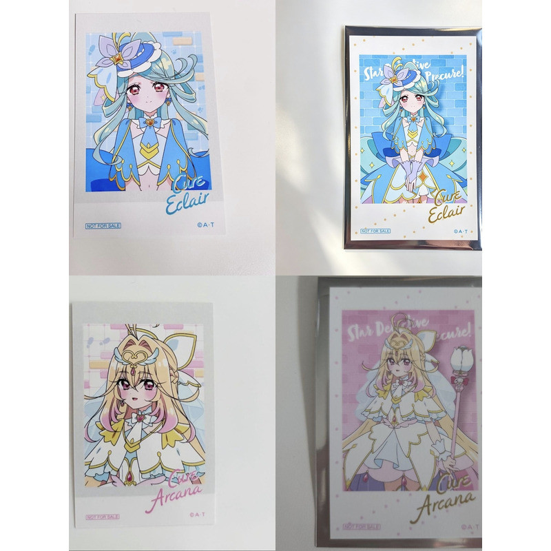 宅宅好物🌸光之美少女周邊 日谷名偵探光之美少女購入特典系列拍立得小卡帆羽森亞露露卡周邊 24f