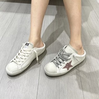 Golden Goose Super-Star Sabot 圓舒適低幫時尚休閒半拖頭包頭女款拖鞋