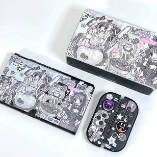適用於 switch保護套 switch oled保護殼 NS硬殼 女孩 lite保護殼 ae2