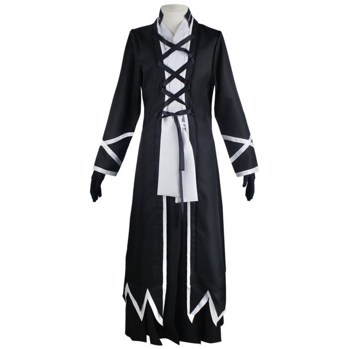 台灣發貨萬聖節cosplay、cos、角色服、動漫角色、遊戲角色 死神cos服千年血戰篇黑崎一護cosplay死霸裝戰損