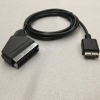 折扣 PS1/PS2/PS3 RGB SCART掃把頭線索尼SONY 遊戲機接歐規日規彩監線