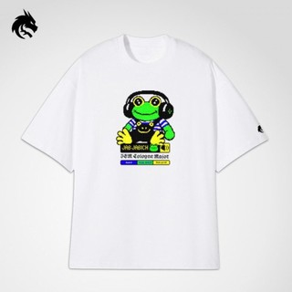 台灣出貨 Team Spirit綠龍Jab Jabich青蛙教練週邊短袖t恤 donk同款CSGO週邊上衣 圓領落肩上衣