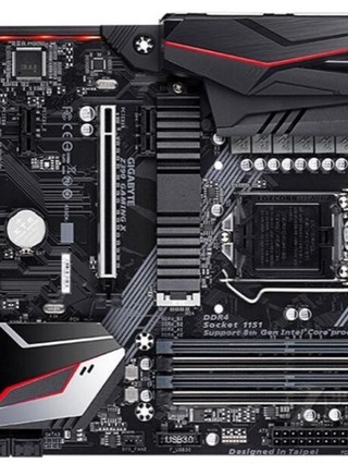 ♞,♘,♙Gigabyte/技嘉Z390 GAMING X 技嘉Z390 D 1151主機板支持ddr4記憶體