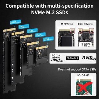 ♞,♘,♙ACASIS M.2 nvme pcie硬碟克隆對拷拷貝機硬碟盒USB3.1高速固態SSD克隆底座 硬碟底座