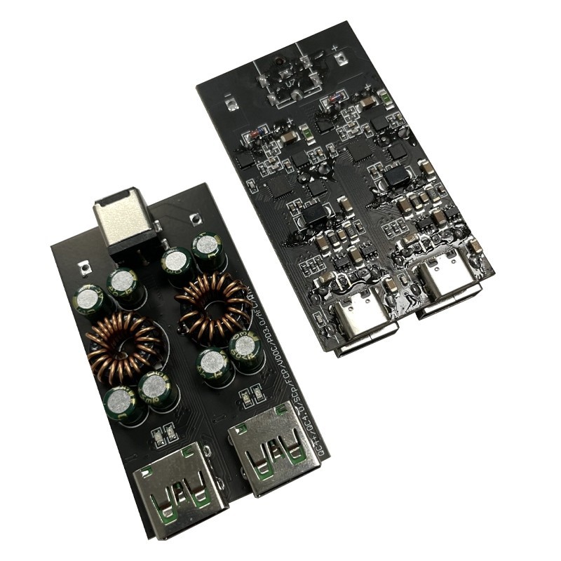 ,3 4通道手機SW3518快速充電器適配器模塊6-32V QC4.0 PD3.0 USB Type-C手機快充板支