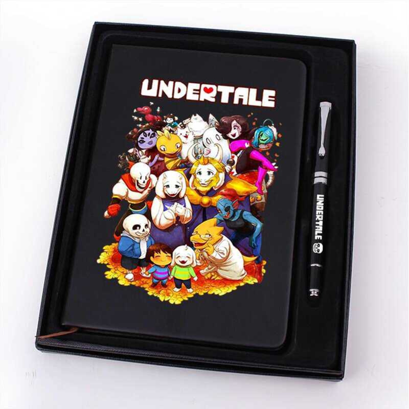 傳說之下sans周邊 undertale遊戲 二次元創意文具 禮盒套裝記事本 b54