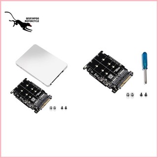♞,♘M.2 SSD 轉 U.2 適配器 2 合 1 M.2 NVMe 和 SATA-Bus NGFF SSD 到 PC