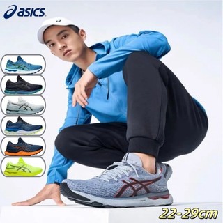日本正品連線 ASICS 亞瑟士Gel-Nimbus 24 男女緩震跑步鞋馬拉松競速鞋運動鞋透氣耐磨黑色1011B359