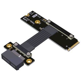 ♞,♘,♙,Pcie4.0 x1/x4 轉 M.2 SSD 延長線高速 16G/bps 或 64G/bps 適用於 M.