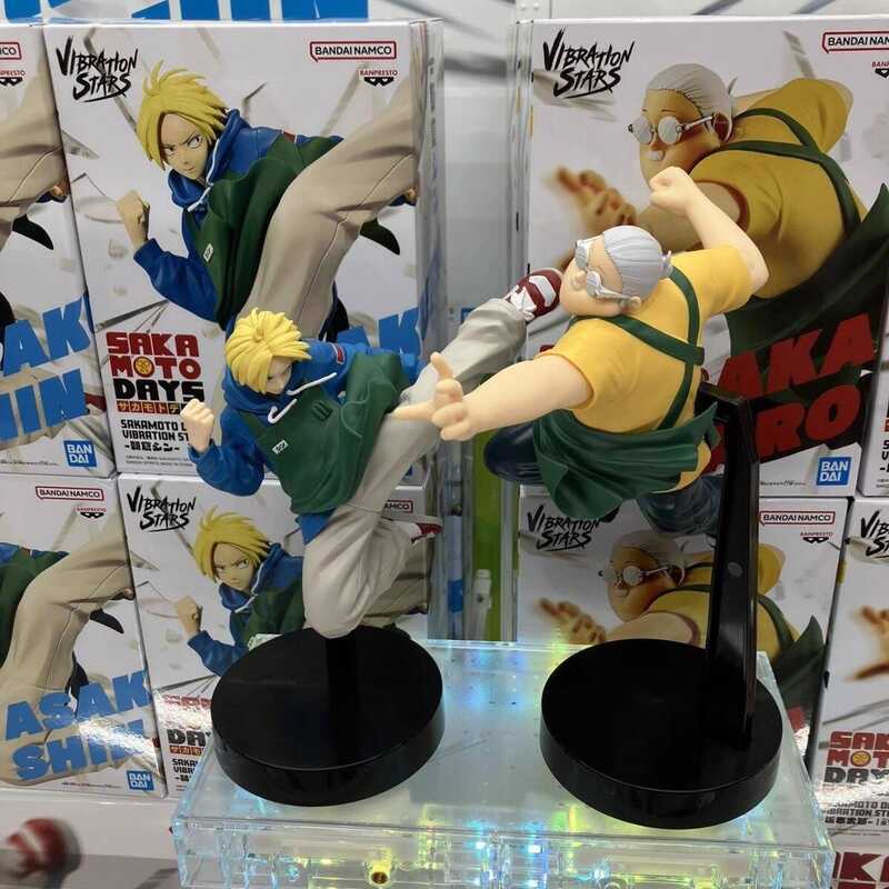 坂本日常手辦 公仔 桌面擺件 模型  坂本日常坂本太郎最強殺手帥氣胖大叔動漫桌面擺件公仔手辦禮物 1fa