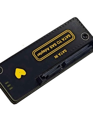 ♞Sata 轉 SAS HDD 適配器卡 6Gbps SATA 3.0 22Pin 轉 SAS 29Pin 擴充套件卡,適用