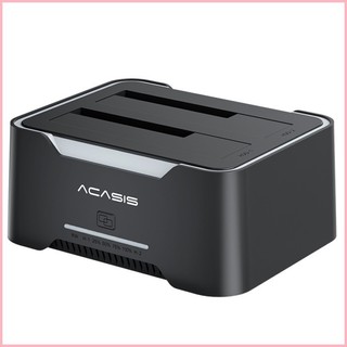 ♞ACASIS 2.5/3.5 SATA硬碟克隆對拷複製硬碟盒USB3.0高速SSD/HDD離線克隆底座硬碟底座