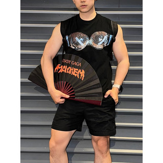 逼真迪斯科胸罩DISCO BRA LADY GAGA嘎嘎演唱會背心短袖T恤周邊純 同款衣服 應援T恤 c1e