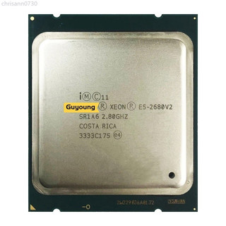 ,,,至強 E5-2680v2 E5 2680v2 E5 2680 v2 2.8 GHz 二手十核二十執行緒 CPU
