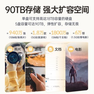 ♞,♘ORICO 外接硬碟櫃 3.5 2.5寸硬碟盒 5盤位 Type-C硬碟盒 多盤位外接硬碟櫃80TB擴容 (DS5